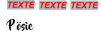TEXTE TEXTE TEXTE P ösie